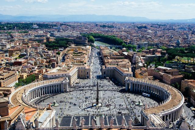 Изображение gttfcad с сайта Pixabay.com Смотровая площадка Собора Святого Петра